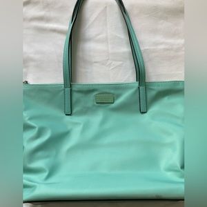 Beautiful teal green Kate Spade shoulder bag.